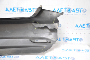 Rear bumper bare Hyundai Sonata 11-13 silver no left part