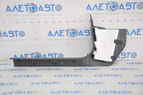 Inner door sill trim, front right, Audi A4 B8 08-16 sedan, dark gray
