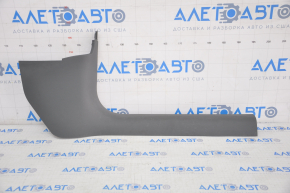 Inner door sill trim, front right, Audi A4 B8 08-16 sedan, dark gray