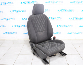 Chevrolet Volt 11-15 passenger seat without airbag, cloth, black