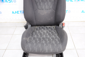 Chevrolet Volt 11-15 passenger seat without airbag, cloth, black