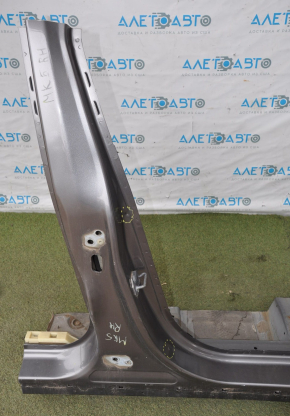 Front quarter right Ford Fusion mk5 13-16 without bracket graphite with central pillar, pokes
