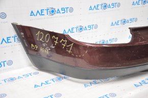 Bare rear bumper Subaru b9 Tribeca 06-07 burgundy fasteners tears, scratches, made