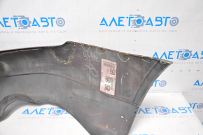 Bare rear bumper Subaru b9 Tribeca 06-07 burgundy fasteners tears, scratches, made