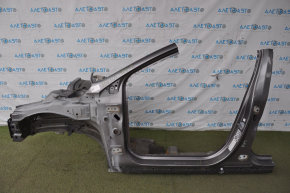 Front left quarter Ford Fusion mk5 13-20 graphite with central pillar, pokes