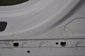 Front left quarter Ford Fusion mk5 13-20 white with central pillar, dented, bumps