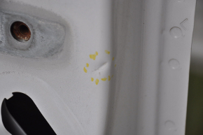 Front left quarter Ford Fusion mk5 13-20 white with central pillar, dented, bumps