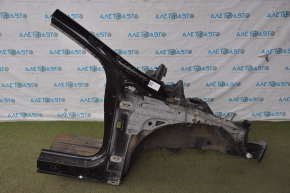 Front right quarter Hyundai Sonata 11-15 black, pokes