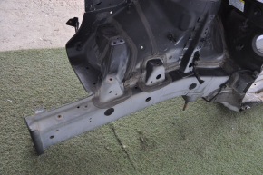 Front right quarter Hyundai Sonata 11-15 black, pokes