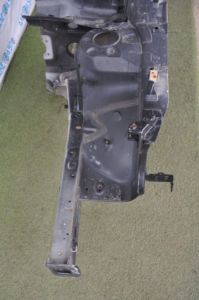 Quarter front left Hyundai Sonata 11-15 black with central pillar, pokes