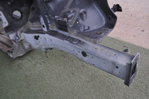 Quarter front left Hyundai Sonata 11-15 black with central pillar, pokes