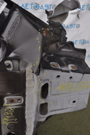Front right quarter Nissan Rogue 14-20 black dented, bumps, sawn off side member