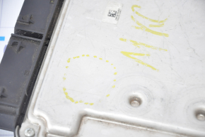 Block ECU engine computer Lincoln MKC 15-2.0T dented, saw cuts, no fastening