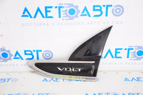 Molding emblem wing left Chevrolet Volt 11-15 dented emblem