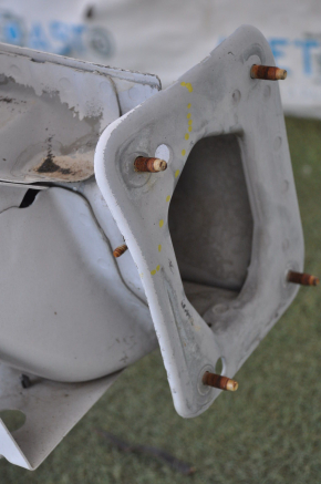 Front right quarter Ford Fusion mk5 13-16 without bracket white with central pillar, bent side member nose, bumps, dented