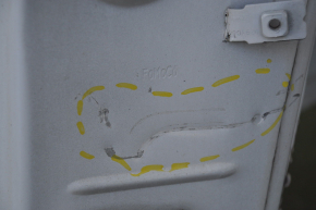 Front right quarter Ford Fusion mk5 13-16 without bracket white with central pillar, bent side member nose, bumps, dented
