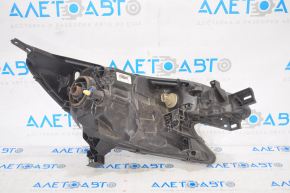 Headlight front left Nissan Versa Note 13-16 bare, pre-restoration, for polishing