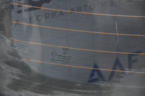 Rear glass Audi A4 B8 08-16 sedan tinted