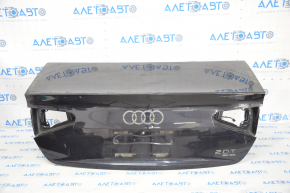 Trunk lid Audi A4 B8 13-16 rest sedan under spoiler, blue LX5R