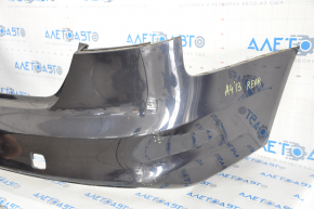 Bare rear bumper Audi A4 B8 13-16 rest without parking sensors, scratches