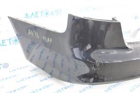 Bare rear bumper Audi A4 B8 13-16 rest without parking sensors, scratches