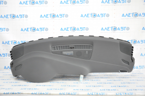 Torpedo front panel with AIRBAG Audi A4 B8 13-16 gray rest
