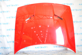 Naked hood Dodge Challenger 15-23 rest under side air ducts red PR3