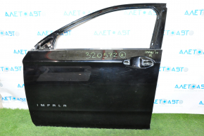 Door bare front left Chevrolet Impala 14-20 without molding, black GBA