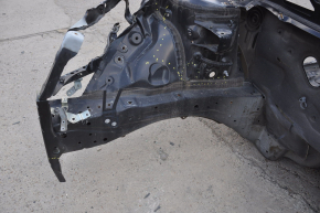 Front right quarter Infiniti JX35 QX60 13 - black on the body, dented, side member warped
