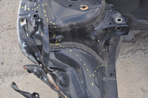 Front right quarter Infiniti JX35 QX60 13 - black on the body, dented, side member warped