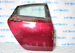 Door assembly rear right Dodge Dart 13-16 burgundy PRV butt