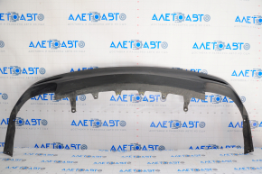 Rear bumper lip Toyota Avalon 13-18 3.5 for 2 pipes, structure, rubbed, broken fasteners