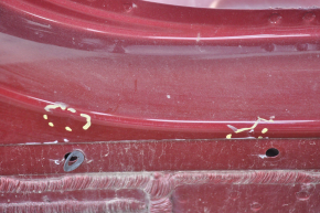 Front right quarter Chevrolet Volt 16 - red with central pillar, sawn off side member, dented, bumps