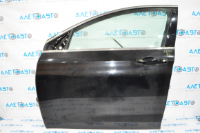 Door assembly front left Chrysler 200 15-17 black
