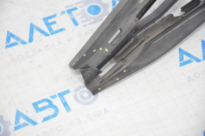 Lower grille of the front bumper Audi A4 B8 13-16 rest, S line, broken fasteners