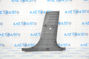 Center pillar trim lower left Audi A4 B8 08-12 sedan, dark gray, scratches
