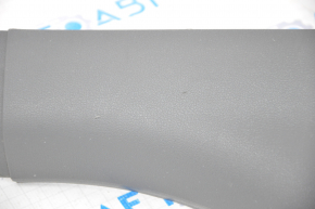 Center pillar trim lower left Audi A4 B8 08-12 sedan, dark gray, scratches