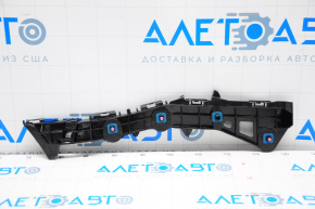 Rear bumper mount right Lexus IS 14-20