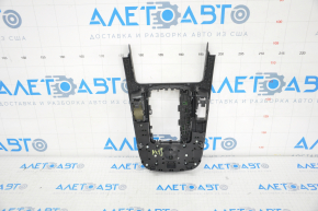 Shifter cover Audi A4 B8 13-16 rest, without start/stop button with media control