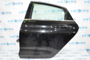 Door assembly rear left Chrysler 200 15-17 black PXT