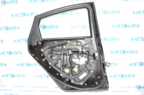 Door assembly rear left Chrysler 200 15-17 black PXT