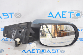 Side mirror right assembly Honda CRV 12-14 prerest, 5 pins, blue