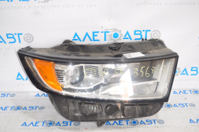 Headlight front right bare Ford Edge 15-18 dorest halogen