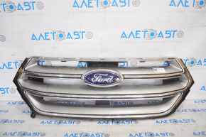 Grille radiator grill Ford Edge 15-18 complete with badge