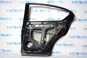 Bare rear right door Acura ILX 13-15 pre-rest black, dent at the lower hinge
