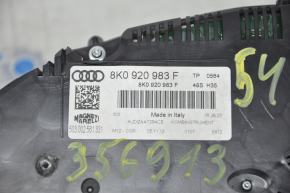 Instrument cluster Audi A4 B8 13-16 cruise 54k