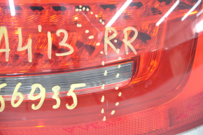 Lamp outer wing right Audi A4 B8 13-16 rest sedan LED, scratch