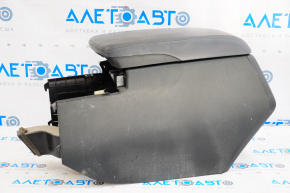Console central armrest Toyota Avalon 13-18 leather, black, for heated seats, scratch