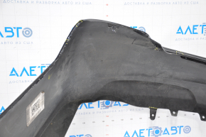 Rear bumper bare Toyota Camry v50 12-14 usa LE XLE black, missing left part, dented, broken fasteners