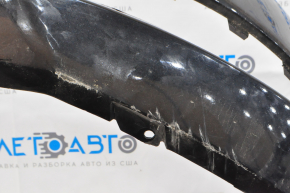 Front bumper bare Chrysler 200 15-17 black, scuffs, broken